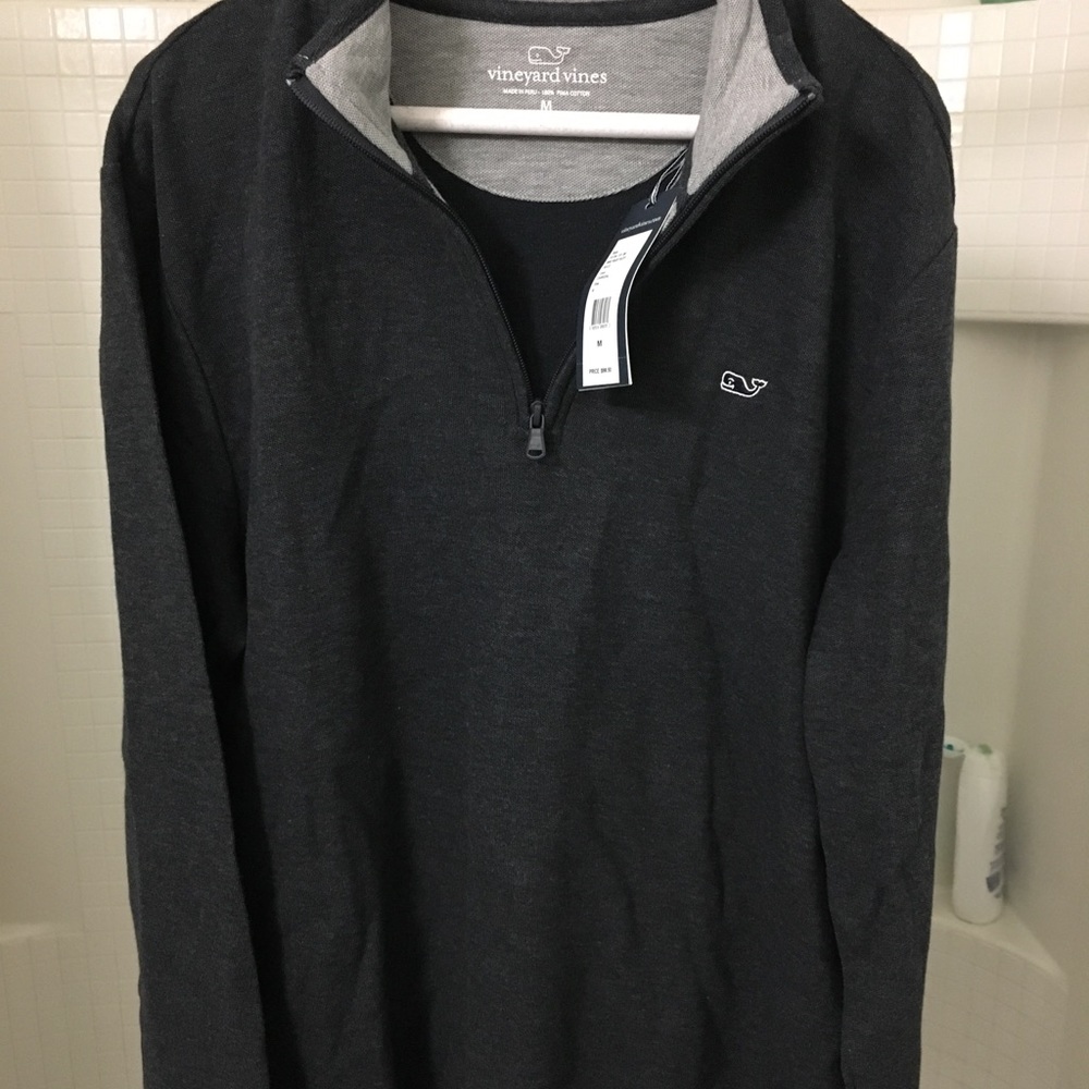 Men’s Vineyard Vines pique Quarter zip